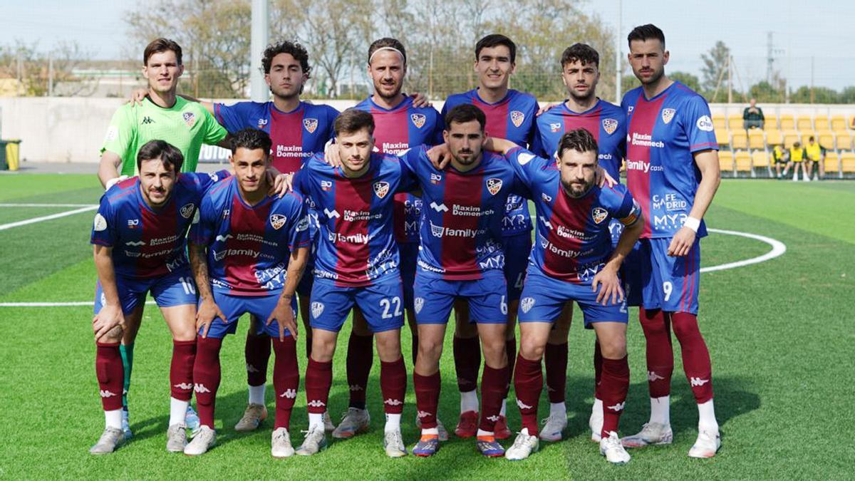 Once inicial del Alzira que se enfrentó el jueves al Roda.
