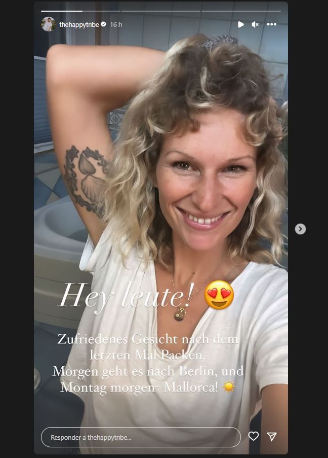 Janni Kusmagk kündigte am Samstag (17.9.) die Mallorca-Reise auf Instagram an.