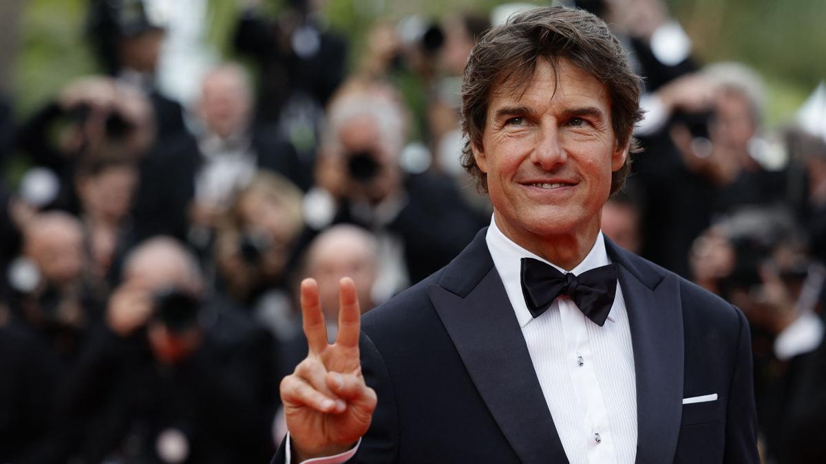 Tom Cruise en Cannes llega con 'Top gun: Maverick'