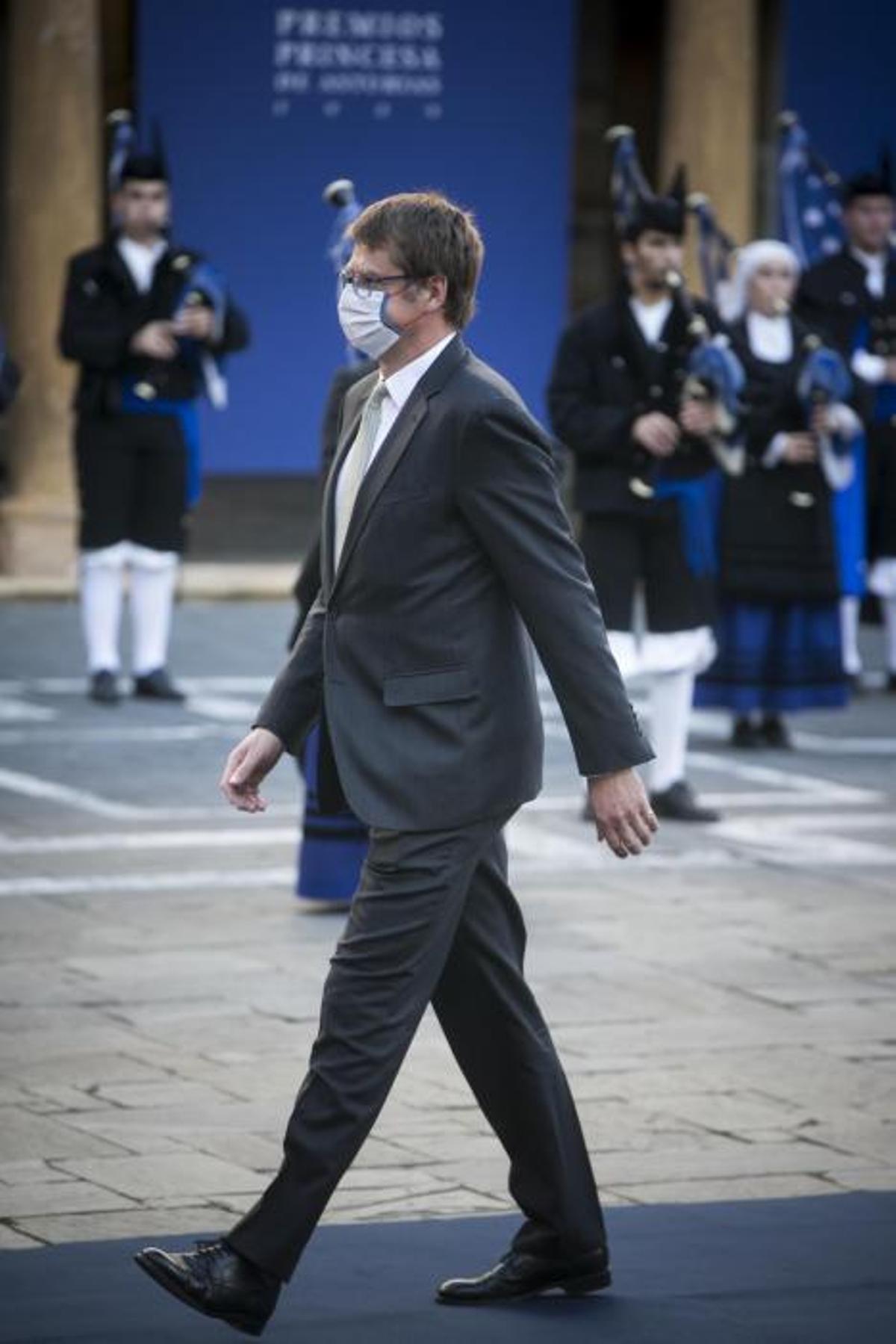 Premios Princesa de Asturias 2020: Así fue la escueta alfombra azul Premios Princesa de Asturias 2020: Así fue la escueta alfombra azul