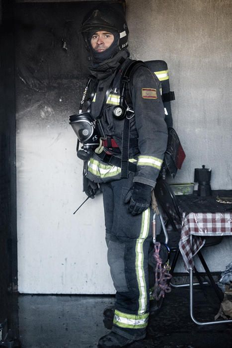 Exposición del bombero Manuel Zamora