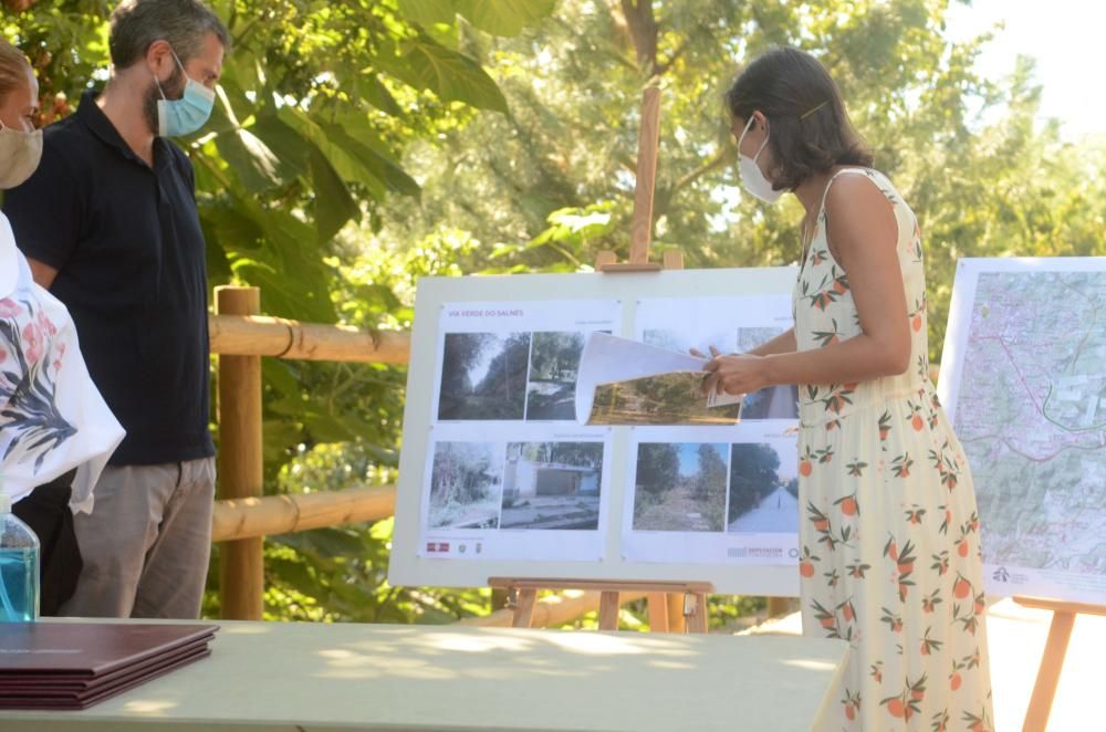 Tres concellos unidos por Vía Verde que discurre por el viejo trazado ferroviario