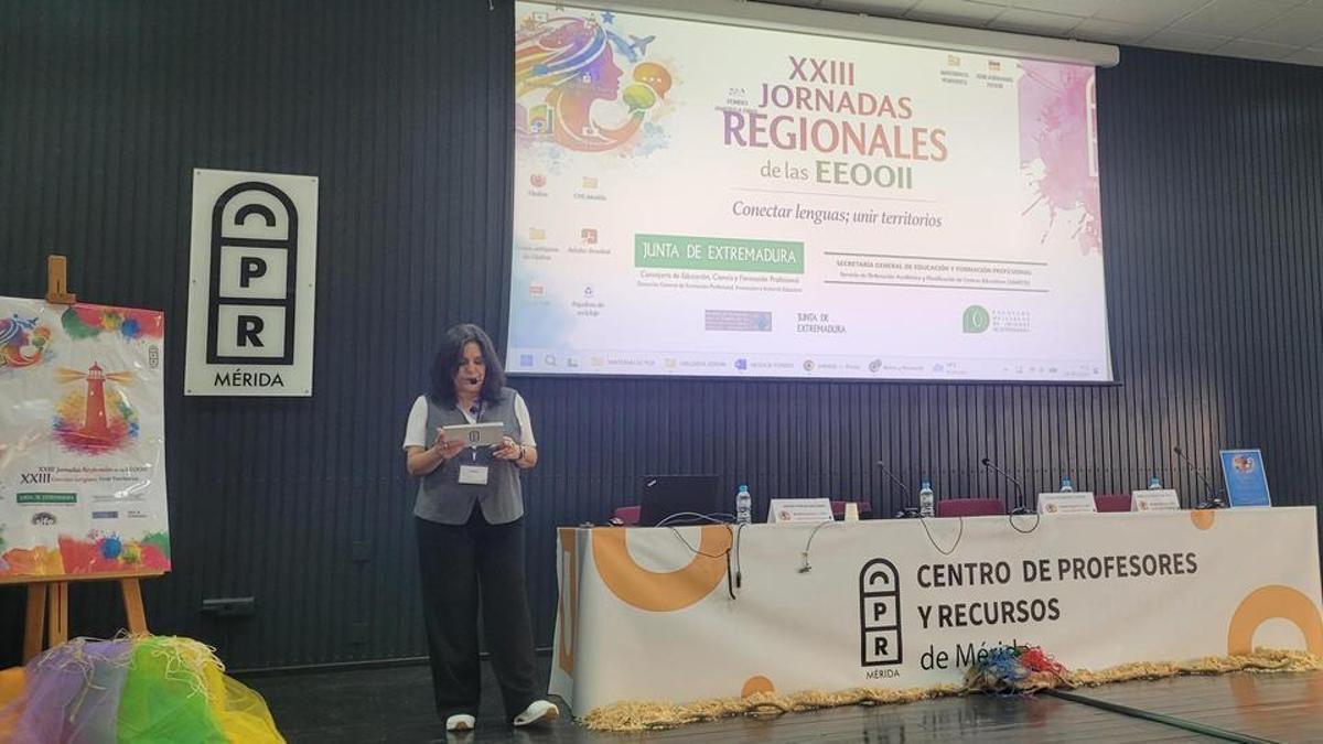 Jornadas sobre formación en idiomas, en Mérida.