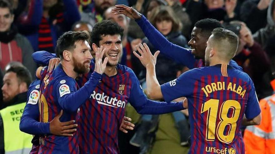 Els gols del Barcelona - Vila-real (2-0)
