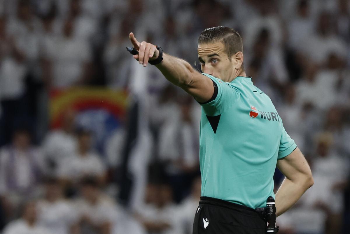 Alberola Rojas, en el Santiago Bernábeu