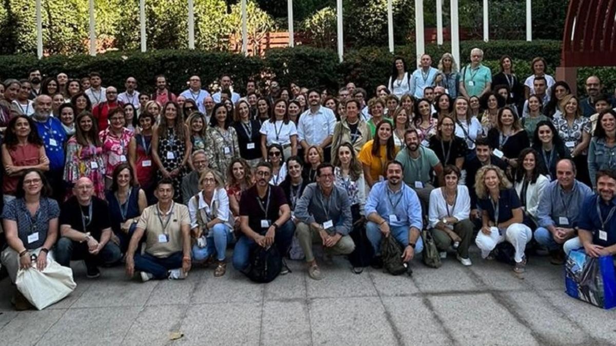 Docentes participantes en el programa de este año, en una formación realizada recientemente en Madrid.