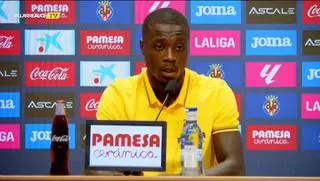 Nicolas Pépé, en su presentación en el Villarreal: "Vengo a un club verdaderamente familiar"