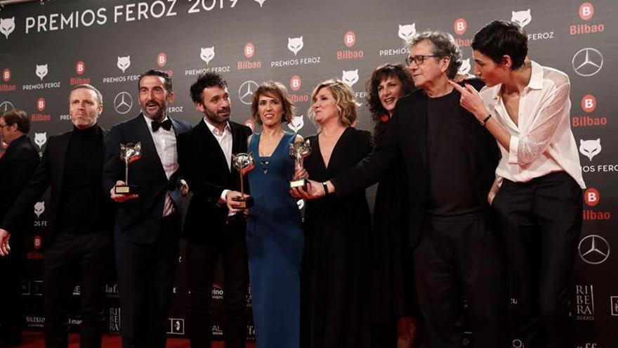 &#039;El reino&#039; de Sorogoyen se impone en la gala bilbaína de los Premios Feroz