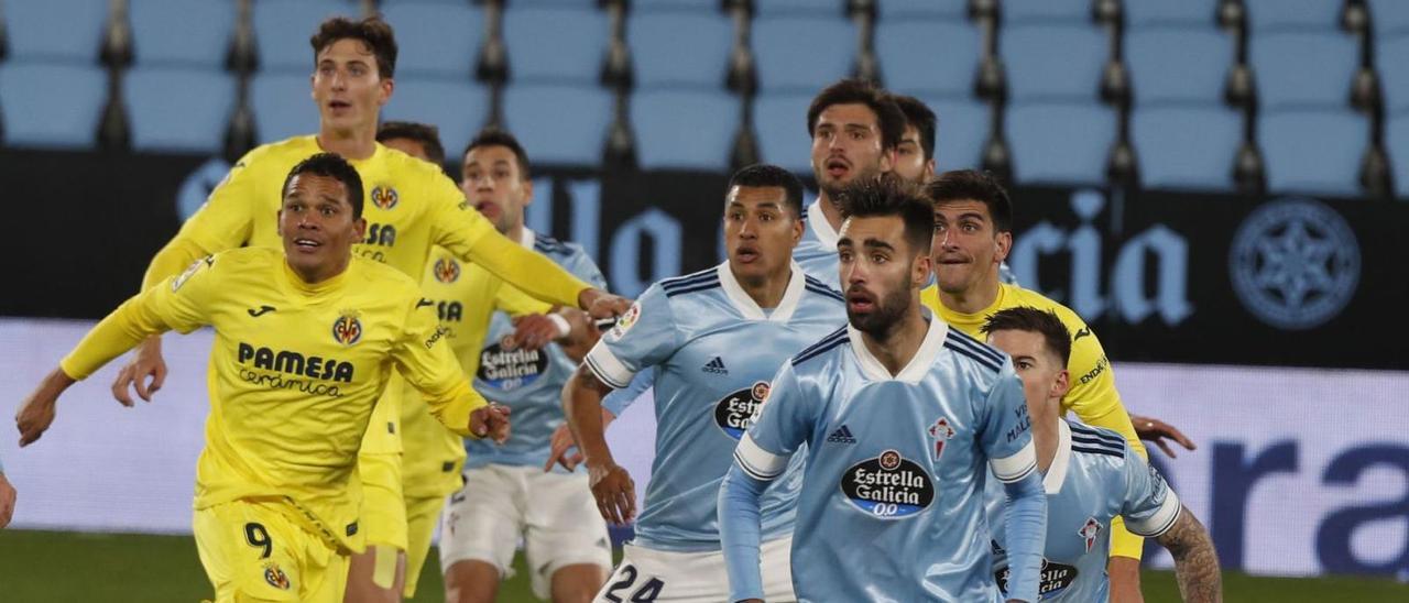 Brais Méndez, durante un partido ante el Villarreal. // RICARDO GROBAS