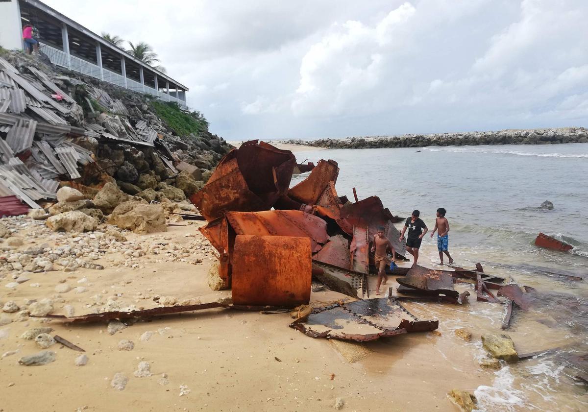 Miseria en Nauru. Imagen tomada antes de la celebración del Foro de las Islas del Pacífico en 2018