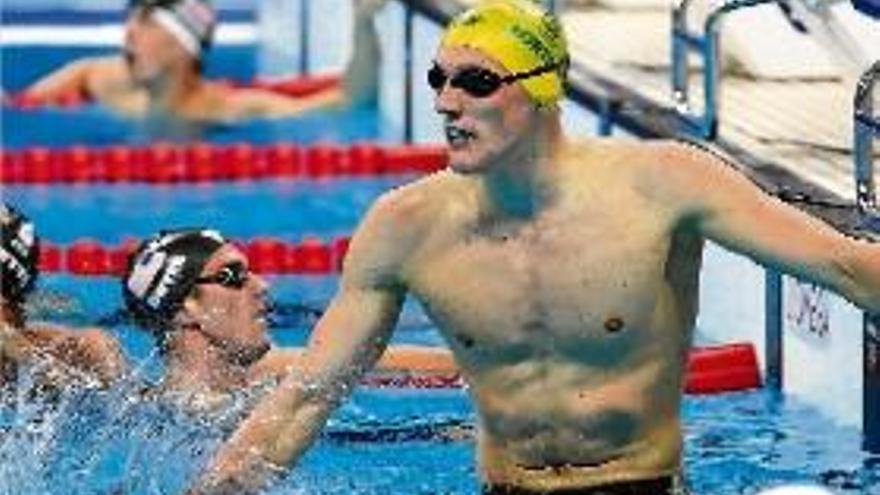 Mack HortonUn campió olímpic australià buscant piscina per Girona