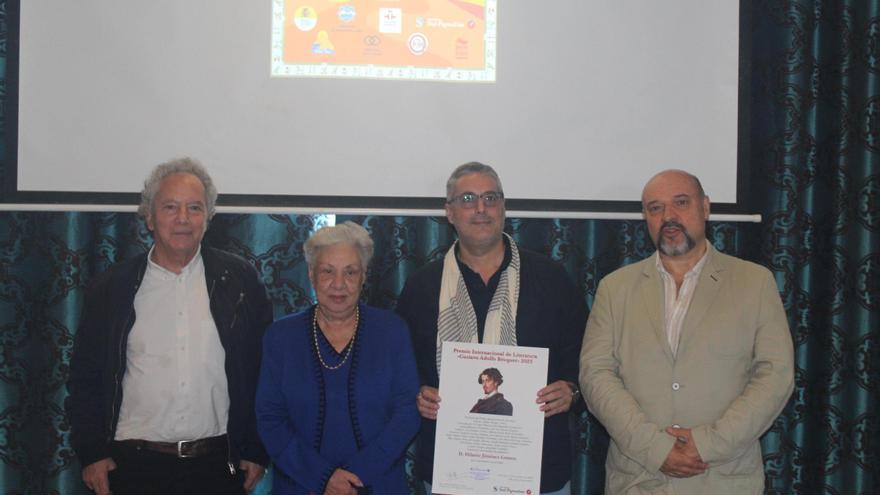 El extremeño Hilario Jiménez, Premio Internacional Bécquer