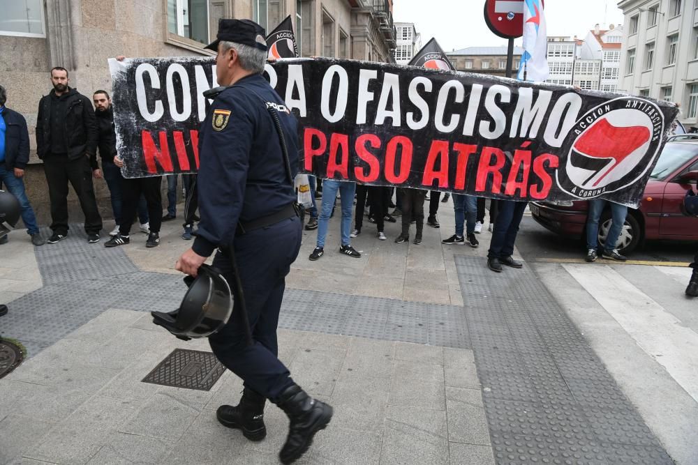 Mitin de Vox en A Coruña con Santiago Abascal