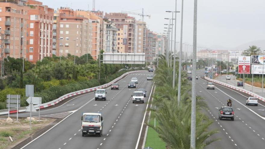 Panorámica de los accesos a Ronda Sur, un nuevo barrio que depende de tres juntas municipales diferentes