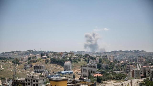 Imatge d’arxiu d’un atac d’Israel contra el Líban.