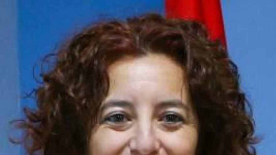 La edil Fanny Serrano.