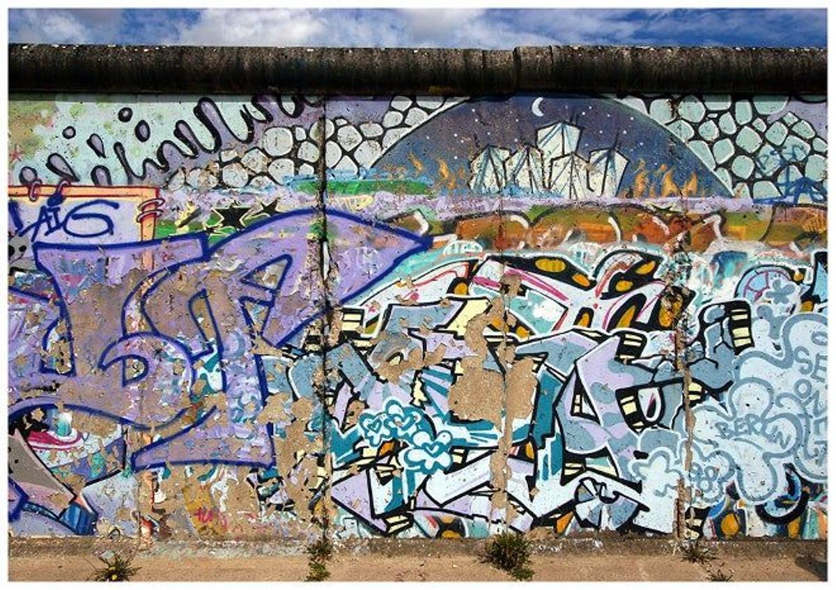 Pintadas en el Muro de Berlín