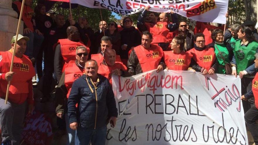 Una de les protestes protagonitzades per la plantilla de l&#039;empresa.