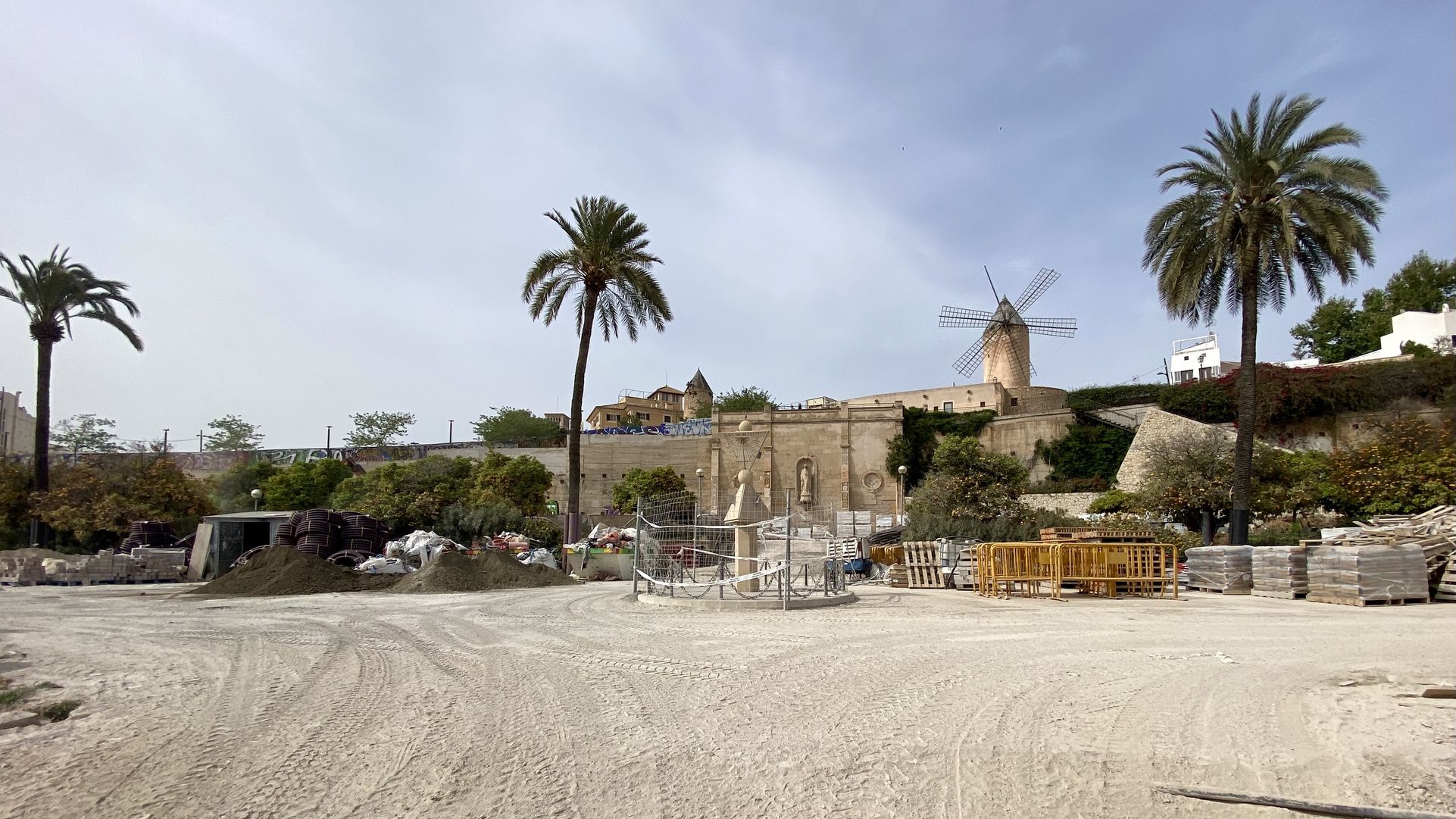 FOTOS: Así van las obras en el Paseo Marítimo de Palma 14 meses después