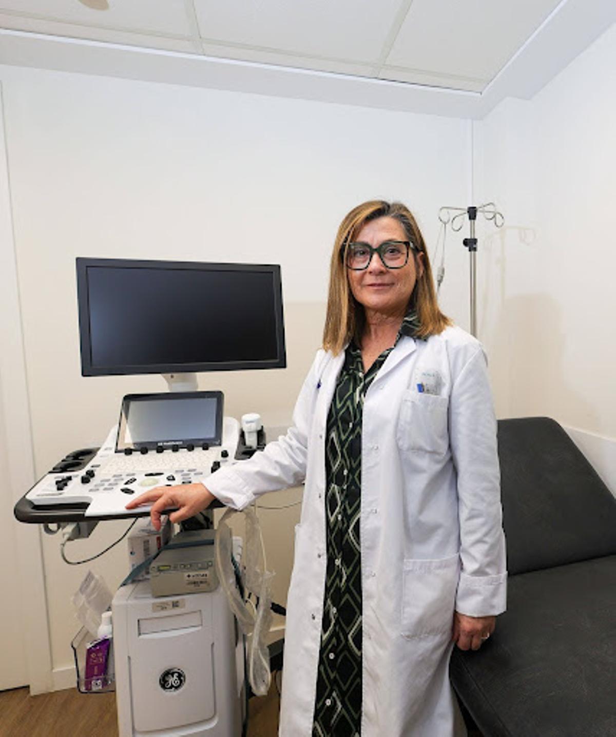 Dra María Ibañez, jefa de cardiología del Hospital Vithas Valencia Consuelo.