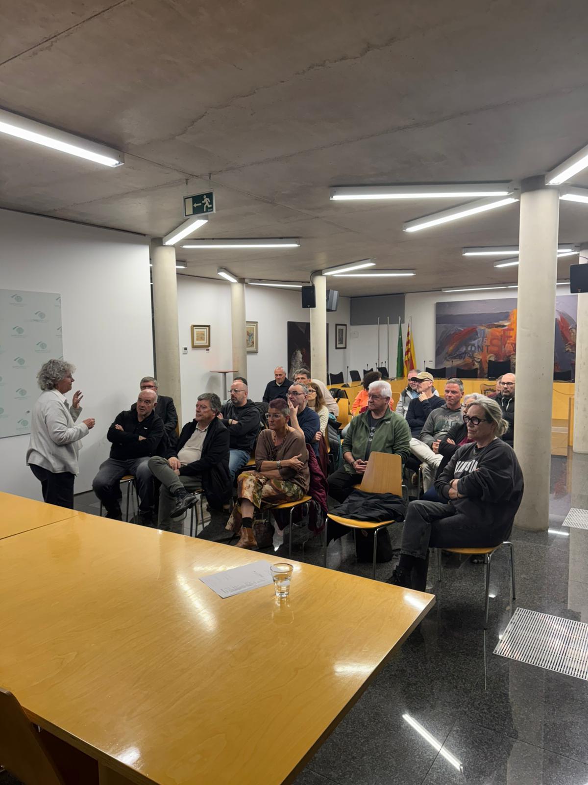 La trobada informativa celebrada ahir a l’Ajuntament de Sant Fruitós