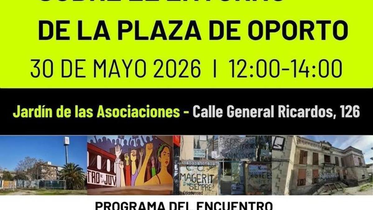Asociaciones vecinales de Carabanchel lanzan una consulta popular sobre el entorno de la plaza de Oporto