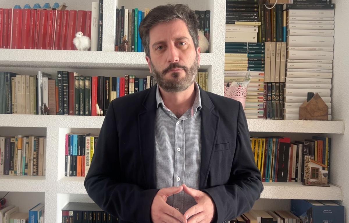 Víctor Egío, secretario de Comunicación de Podemos.