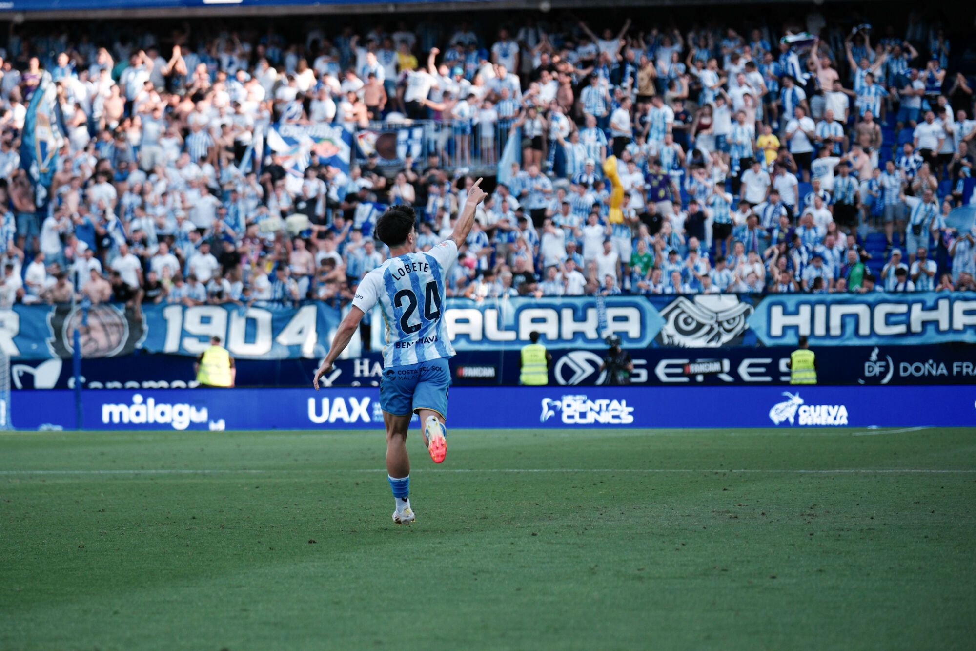 Málaga CF - Burgos CF. Jornada 42, Liga Hypermotion