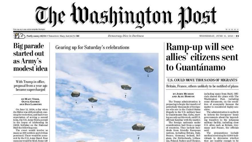 La investigación judicial de la dana, en portada de &#039;The Washington Post&#039;