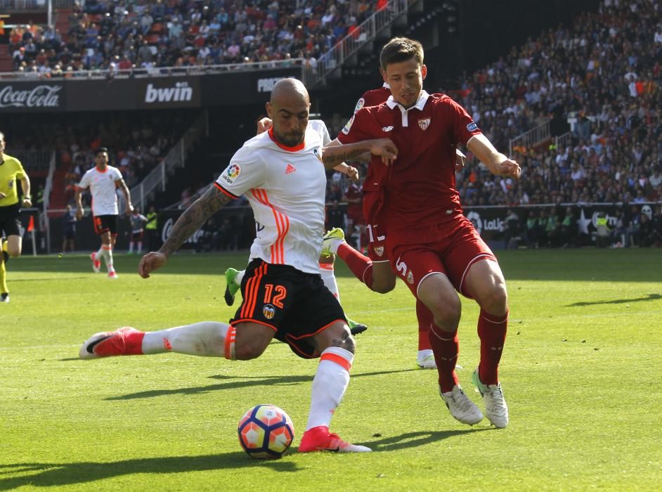 Valencia - Sevilla, en imágenes