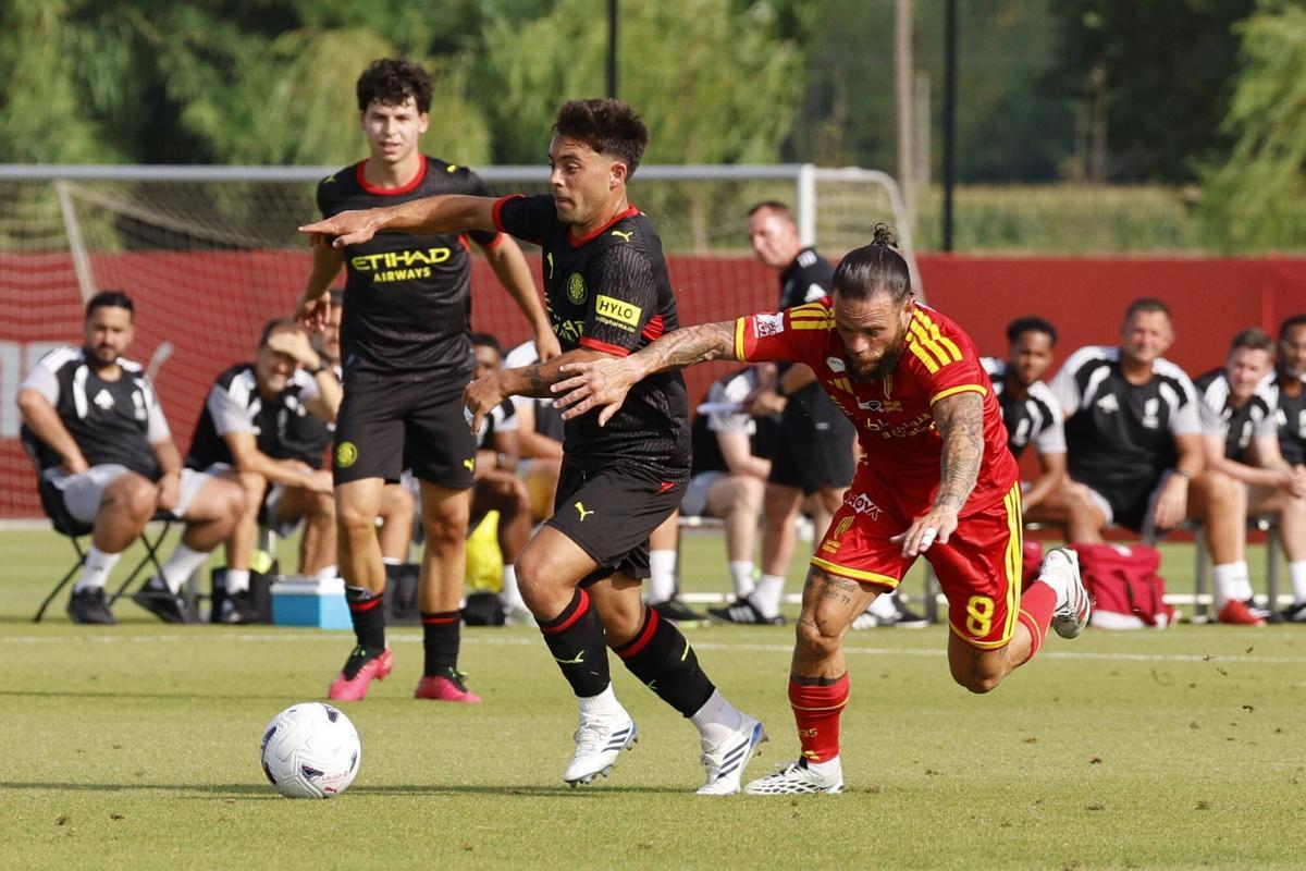 Les imatges del primer partit de pretemporada de Girona FC, contra el Al-Qadsiah