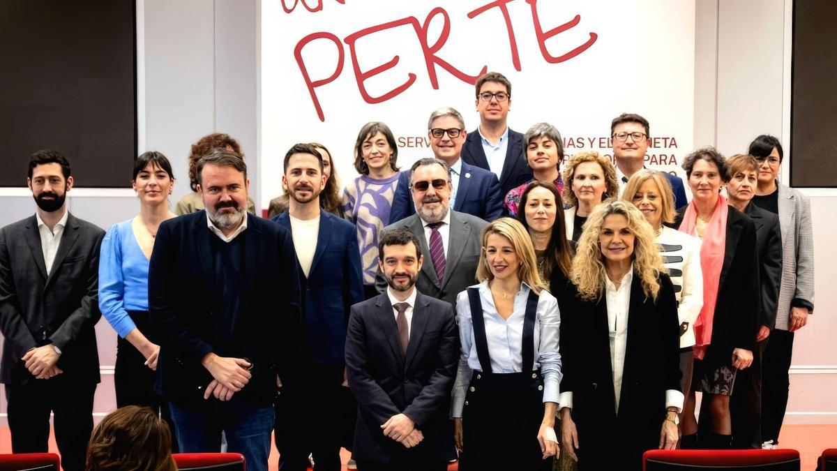 Presentacion PERTE en Madrid.