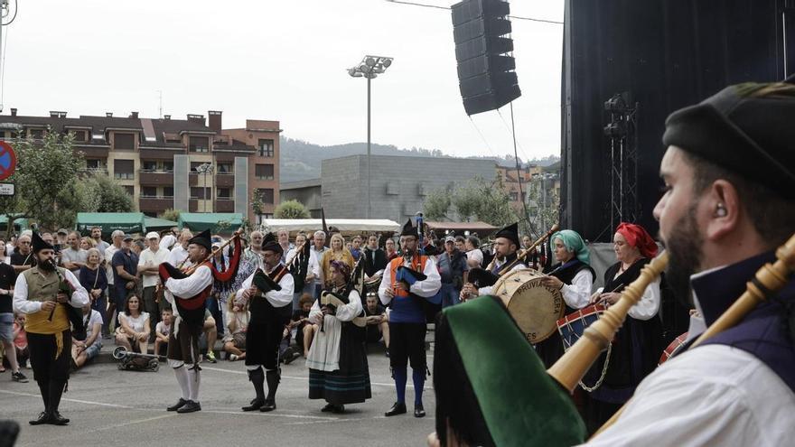 EN IMÁGENES: Festival Internacional de la Gaita en Villaviciosa