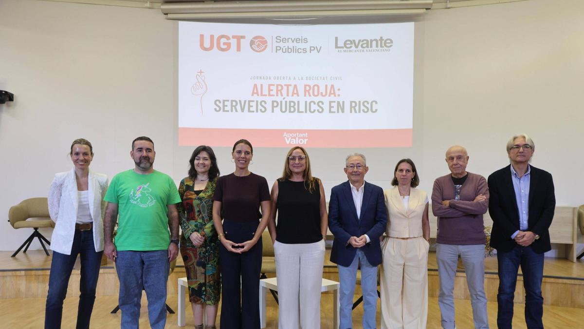 UGT alerta del deterioro de los servicios públicos valencianos y pide más inversión