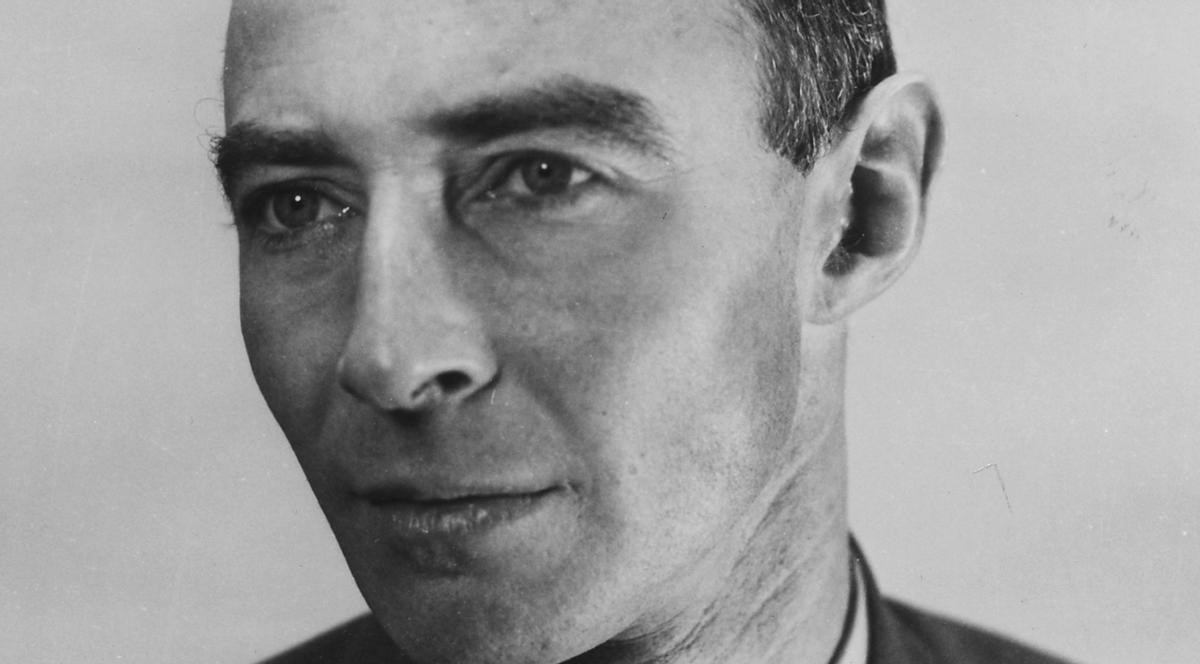 J. Robert Oppenheimer.