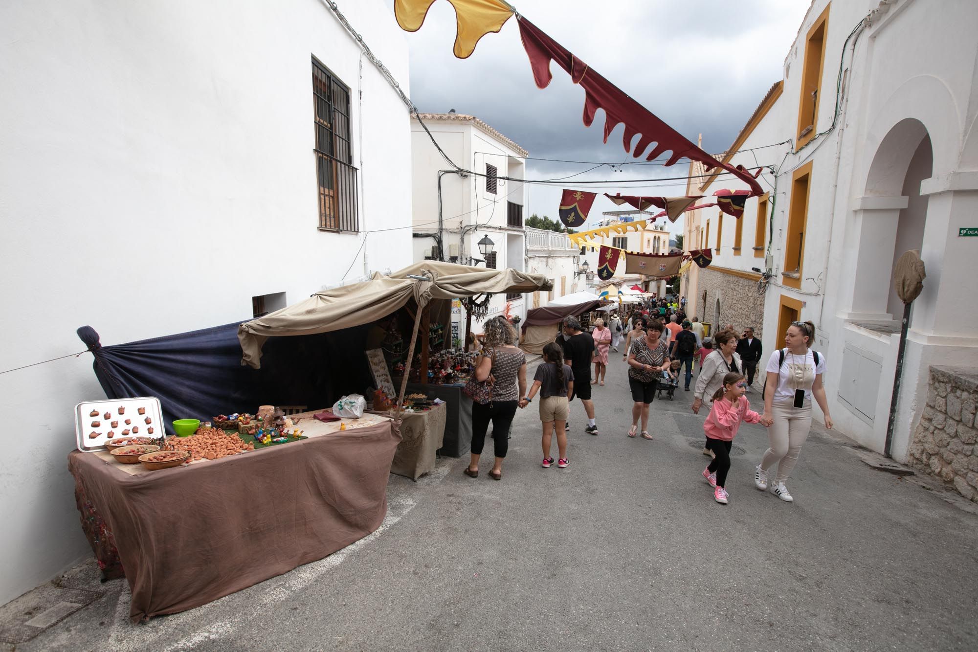 Imágenes de la Feria Medieval de Ibiza este sábado