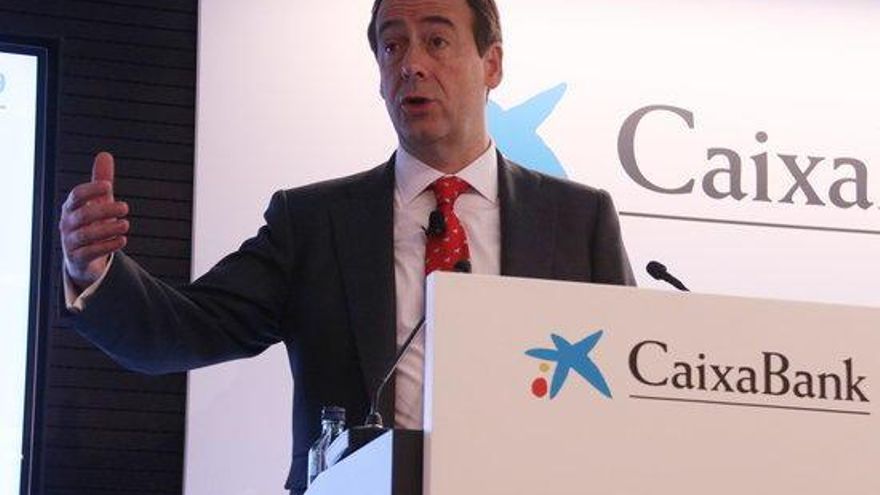 El conseller delegat de CaixaBank, Gonzalo Gortázar