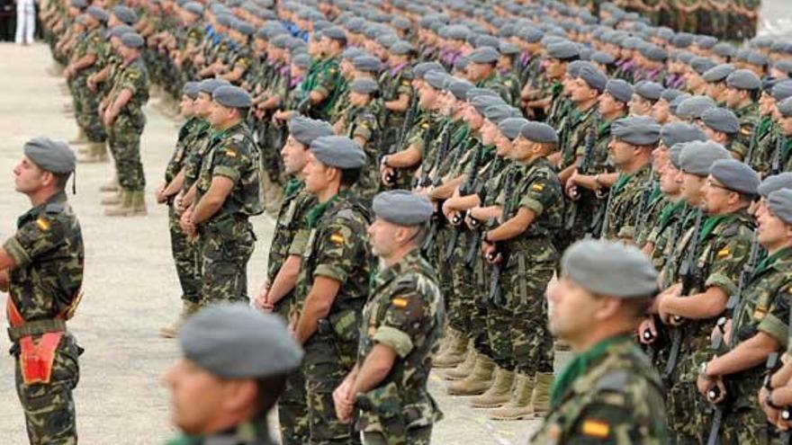 Resignación militar ante el copago del rancho