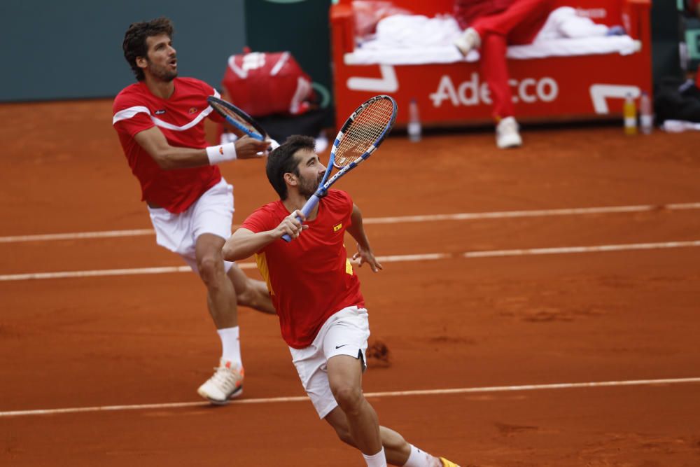 Partido de dobles España-Alemania