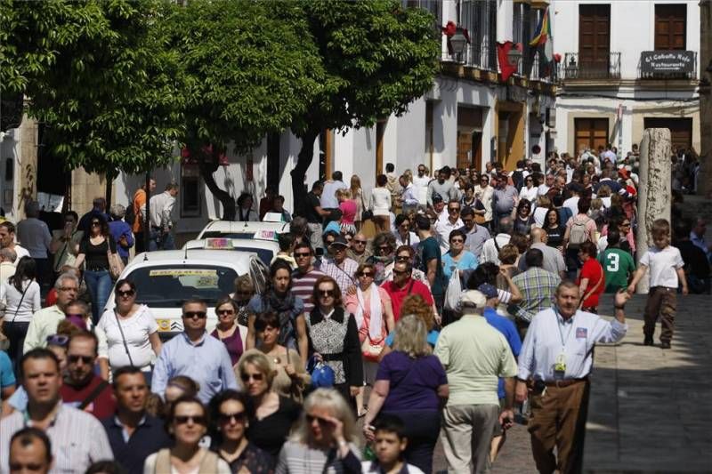 Los turistas invaden Córdoba en Semana Santa