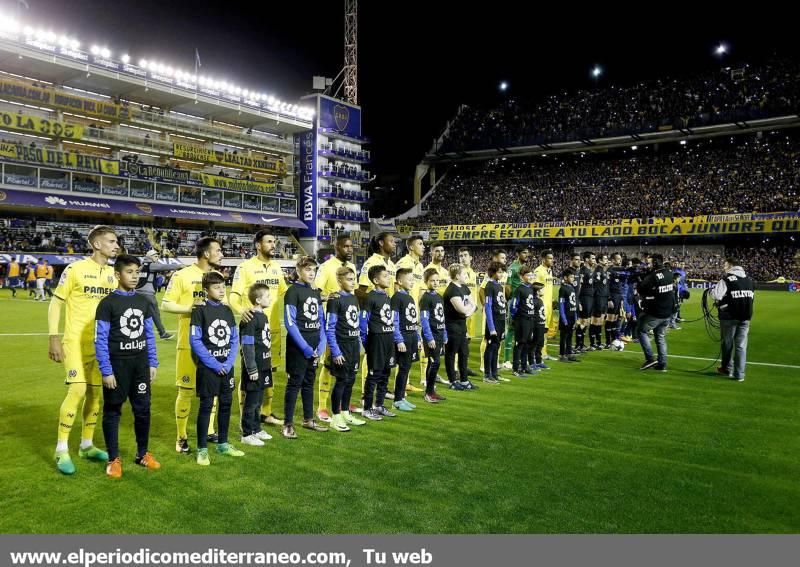 Las imágenes del partido del Villarreal en La Bombonera