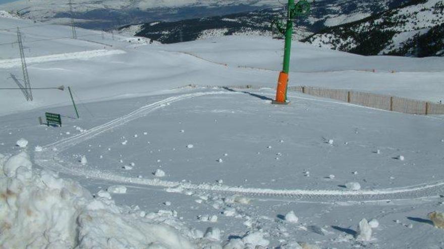 Pistes d&#039;esquí de l&#039;estació municipal de Bagà de Coll de Pal