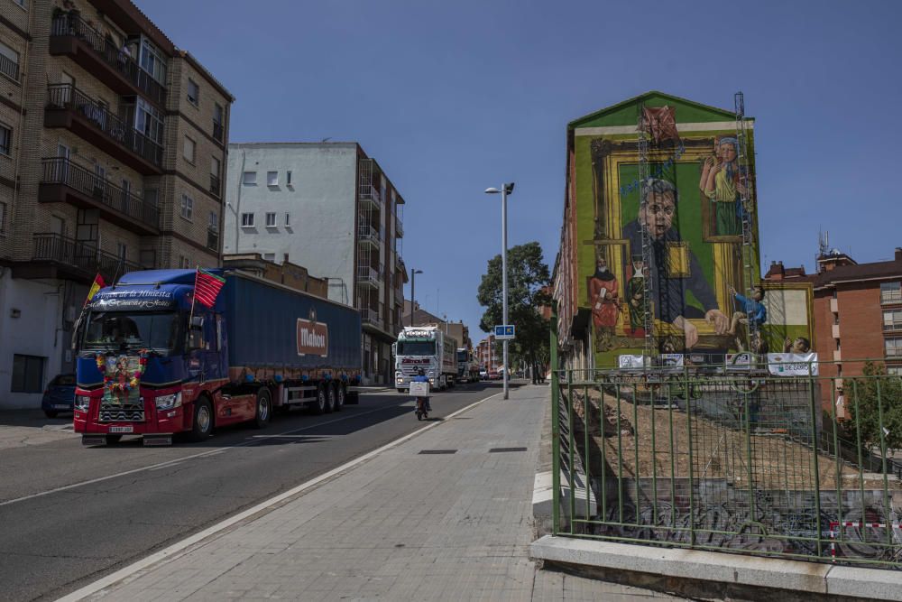 Los camioneros zamoranos festejan su patrón