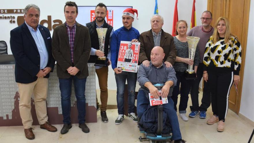 Momento de la presentación de la San Silvestre Eldense.