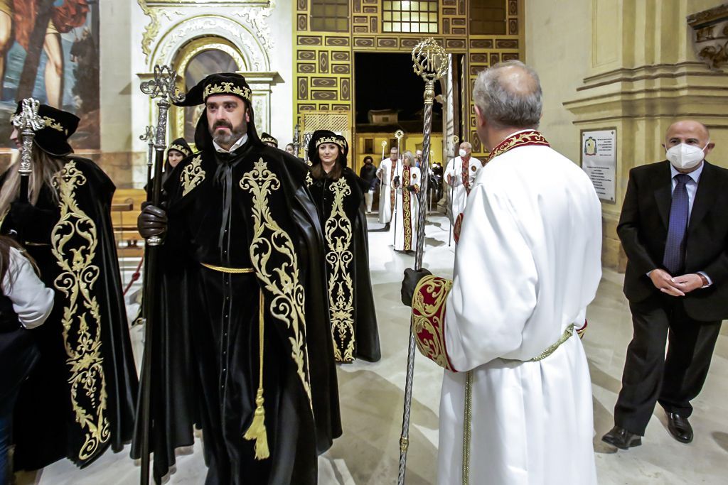 Semana Santa de Lorca 2022: Virgen de la Soledad del Paso Negro, iglesia y procesión