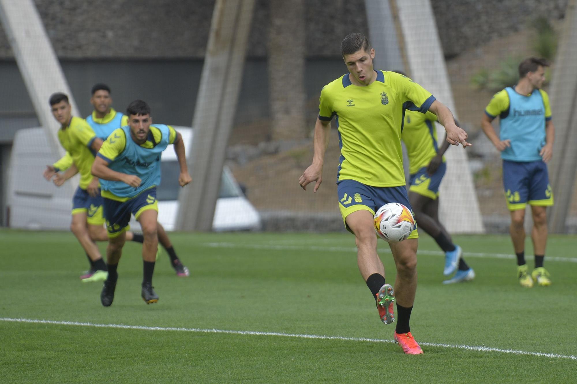 Entrenamiento de la UD Las Palmas