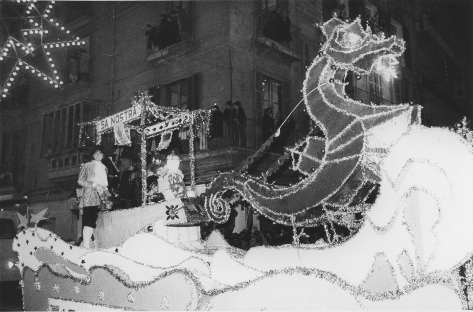 Blick ins Mallorca-Archiv: So wurde in Palma früher der Drei-Königs-Tag gefeiert