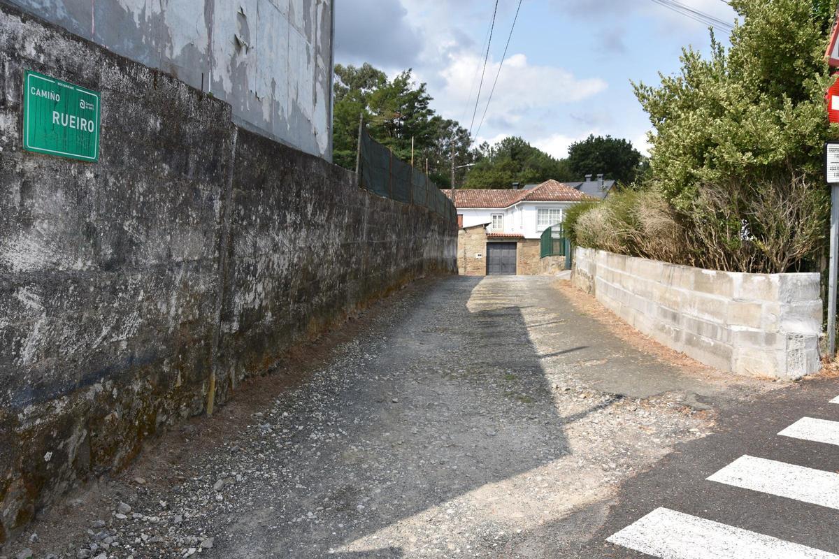 Camiño Rueiro, en Bertamiráns