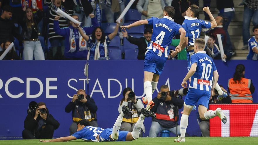 El 1-0 del Espanyol en el Espanyol 1-0 Getafe de la jornada 32 de LaLiga EA Sports
