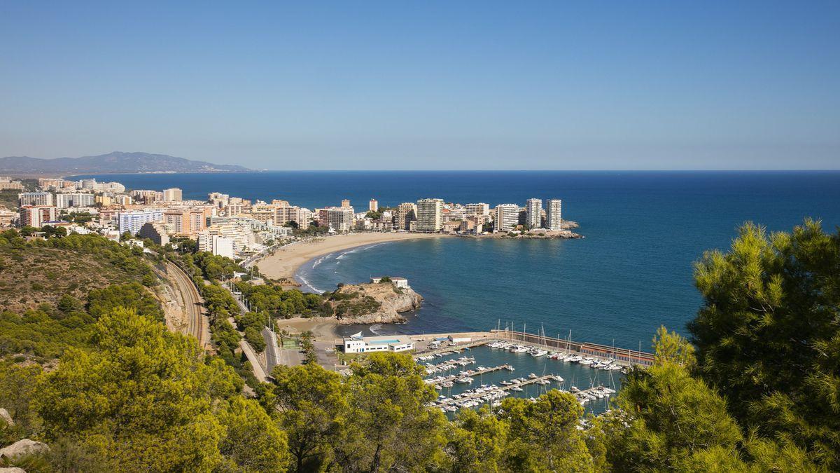 Desde el mirador se puede ver todo el litoral de la localidad.